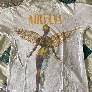 Vintage Nirvana in Utero tshirt